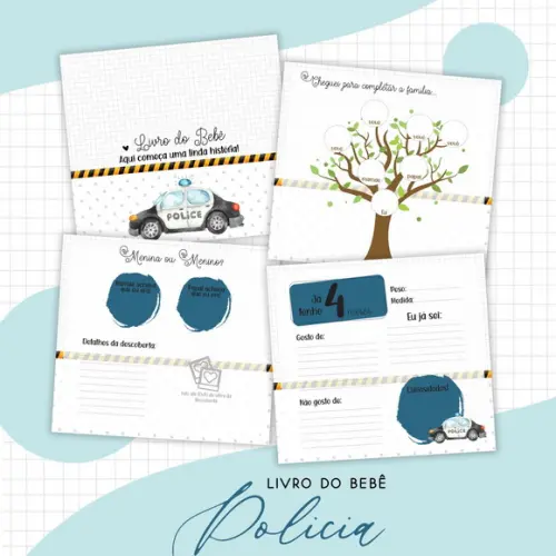 Arquivo Digital - Livro do Bebe - Policia
