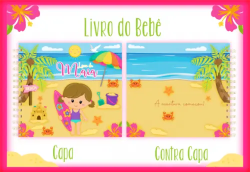 Arquivo Digital - Livro do Bebe - Praia Menina