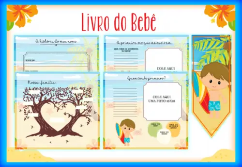 Arquivo Digital - Livro do Bebe - Praia Menino