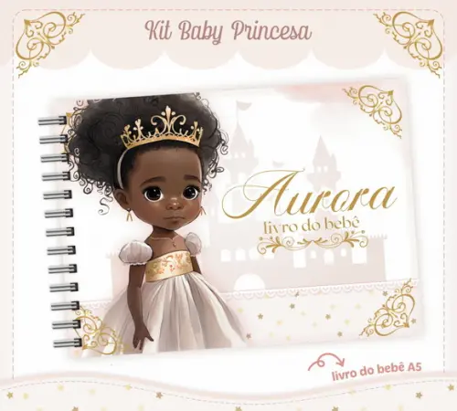 Arquivo Digital - Livro do Bebe - Princesa Negra