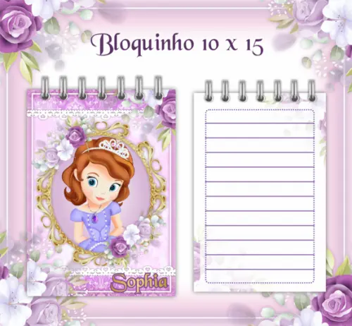Arquivo Digital - Livro do Bebê - Princesa Sophia