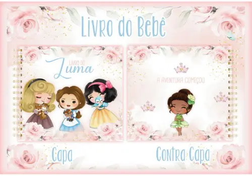 Arquivo Digital - Livro do Bebe - Princesas