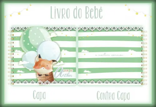Arquivo Digital - Livro do Bebê - Raposinha 02
