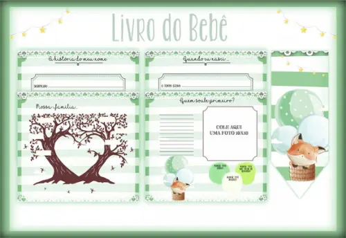 Arquivo Digital - Livro do Bebê - Raposinha 02