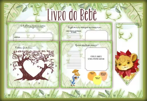 Arquivo Digital - Livro do Bebê - Rei Leão 02
