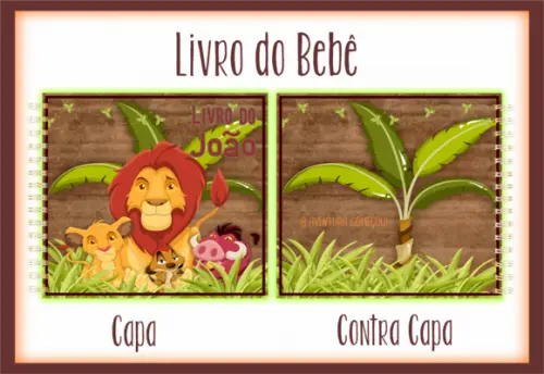 Arquivo Digital - Livro do Bebê - Rei Leão