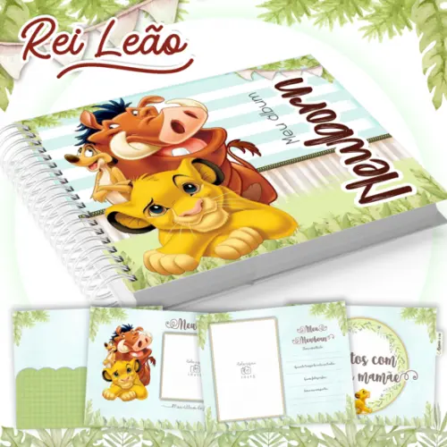 Arquivo Digital - Livro do Bebê - Rei Leão 03