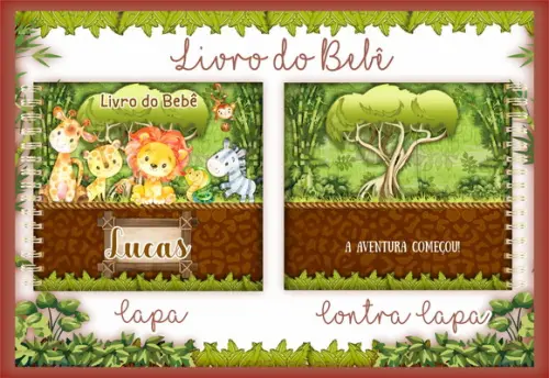 Arquivo Digital - Livro do Bebê - Safari 01