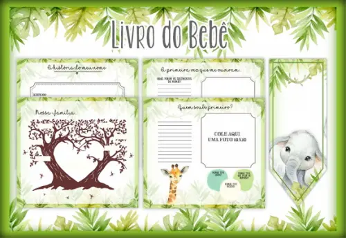 Arquivo Digital - Livro do Bebê - Safari 03