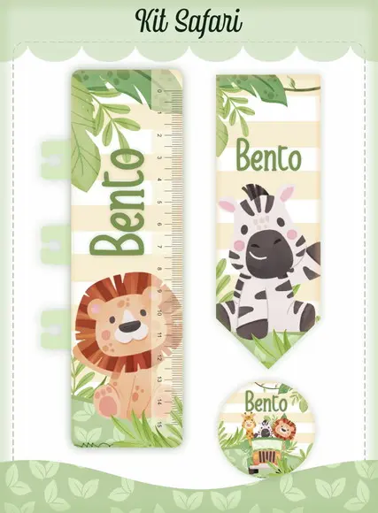 Arquivo Digital - Livro do Bebê - Safari Baby 02 - (a5)