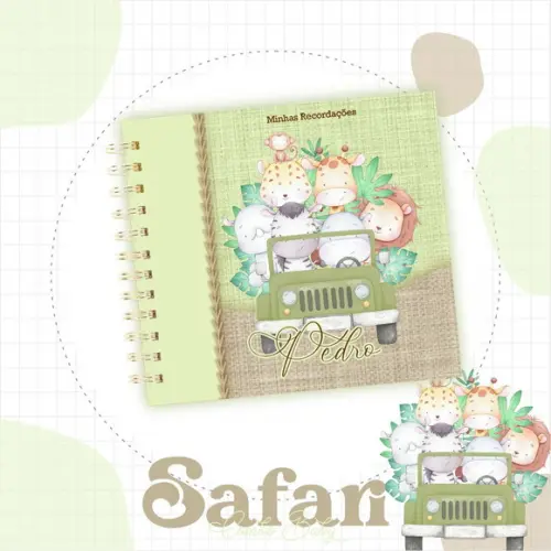 Arquivo Digital - Livro do Bebe - Safari Menino 02