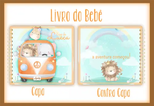 Arquivo Digital - Livro do Bebê - Safari na Kombi