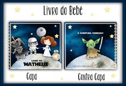 Arquivo Digital - Livro do Bebe - Star Wars