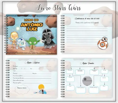 Arquivo Digital - Livro do Bebê - Star Wars 02