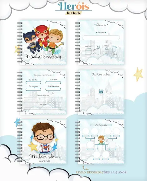 Arquivo Digital - Livro do Bebe - Super Herois 04