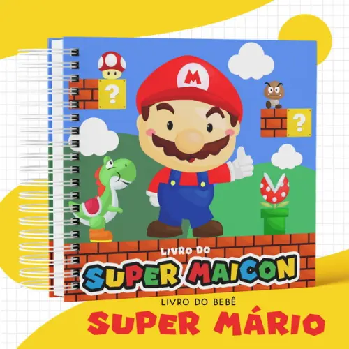Arquivo Digital - Livro do Bebe - Super Mario 02