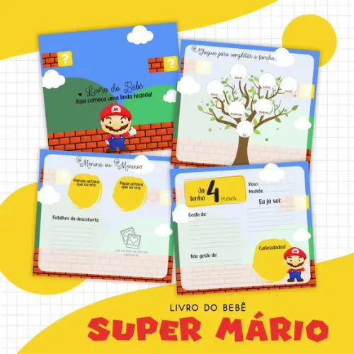 Arquivo Digital - Livro do Bebe - Super Mario 02