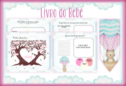 Arquivo Digital - Livro do Bebe - Teddy pelo Mundo