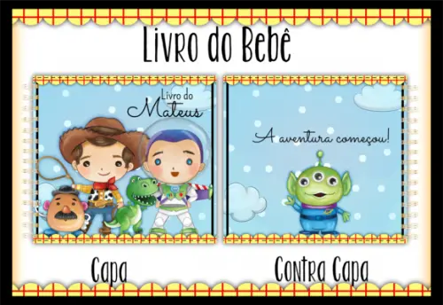 Arquivo Digital - Livro do Bebê - Toy Story