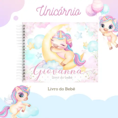 Arquivo Digital - Livro do Bebe - Unicornio