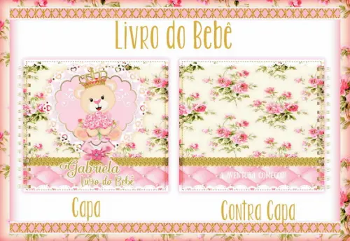 Arquivo Digital - Livro do Bebe - Ursinha Princesa