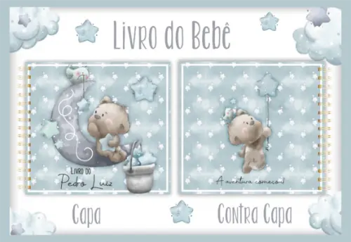 Arquivo Digital - Livro do Bebê - Ursinho 02