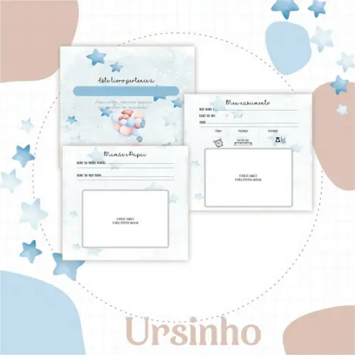 Arquivo Digital - Livro do Bebe - Ursinho 04
