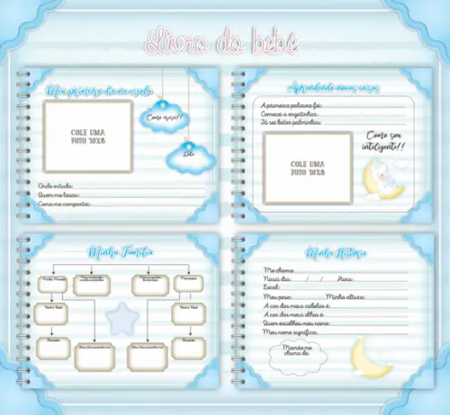 Arquivo Digital - Livro do Bebe - Ursinho Dorminhoco