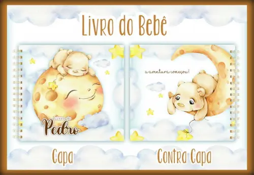 Arquivo Digital - Livro do Bebe - Ursinho na Lua