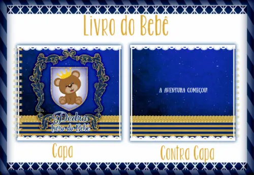 Arquivo Digital - Livro do Bebê - Ursinho Príncipe