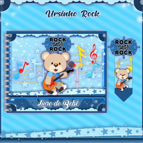 Arquivo Digital - Livro do Bebe - Ursinho Rock