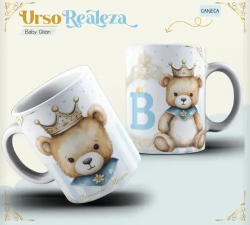 Arquivo Digital - Livro do Bebe - Ursinho Realeza 02