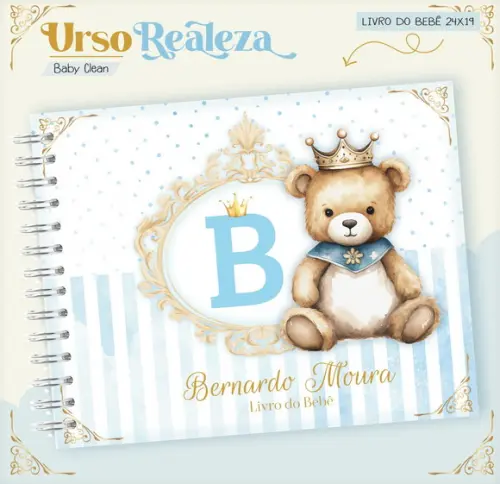 Arquivo Digital - Livro do Bebe - Ursinho Realeza 02