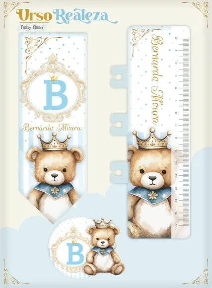 Arquivo Digital - Livro do Bebe - Ursinho Realeza 02