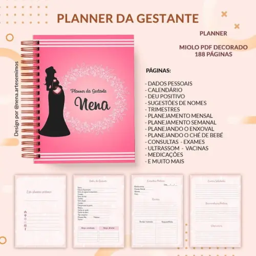 Arquivo Digital - Mamãe - Combo Gestante