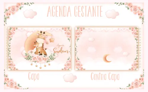 Arquivo Digital - Mamãe - Agenda Gestante Girafinha
