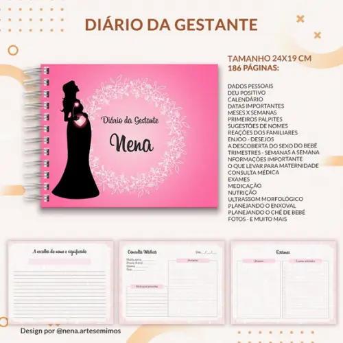 Arquivo Digital - Mamãe - Combo Gestante