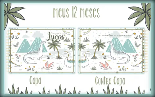 Arquivo Digital - Mesversario - Dino Minimalista