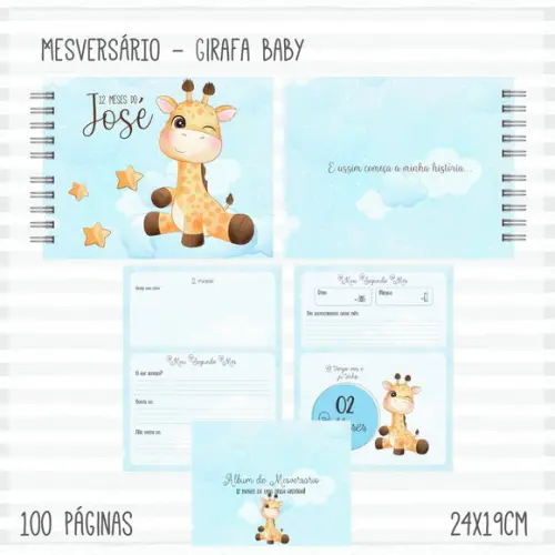 Arquivo Digital - Mesversario - Girafa Baby