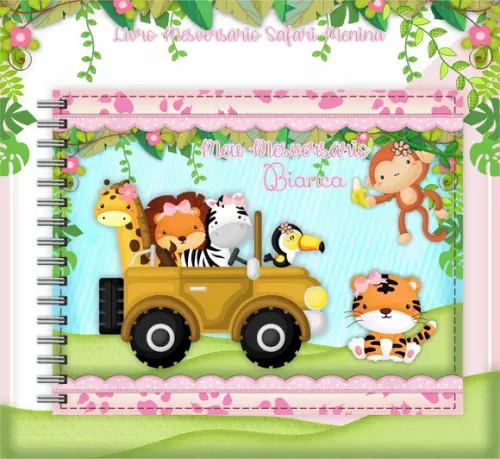 Arquivo Digital - Mesversario - Safari Menina 02
