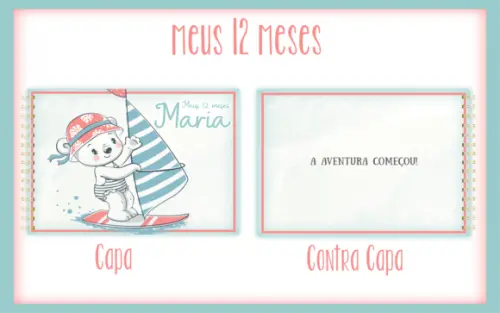 Arquivo Digital - Mesversario - Ursinha Surfista