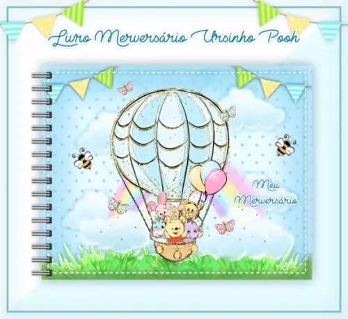 Arquivo Digital - Mesversario - Ursinho Pooh 02