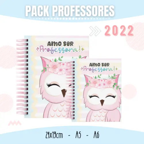 Arquivo Digital - Pack Corujinha 2022 (agenda e planner )