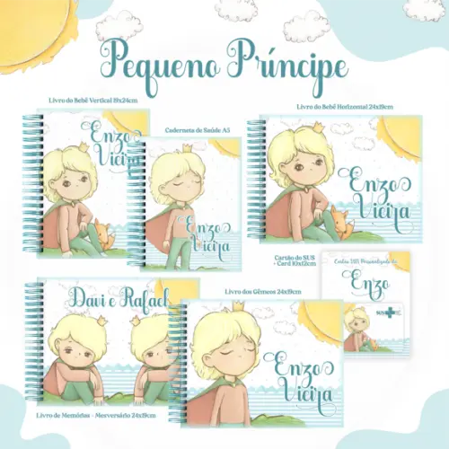 Arquivo Digital - Pack Maternidade - Pequeno Principe - PM03