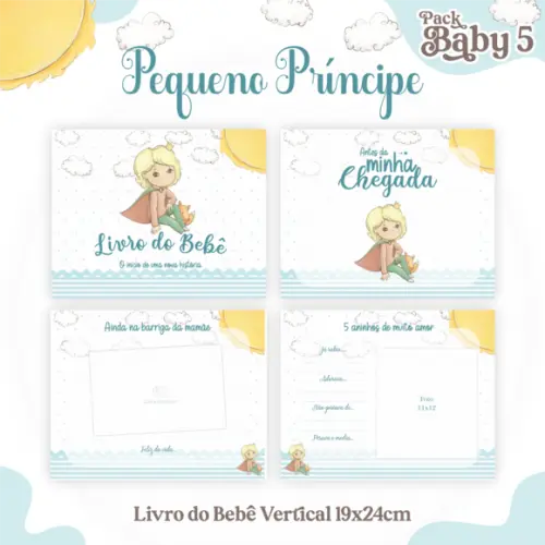 Arquivo Digital - Pack Maternidade - Pequeno Principe - PM03