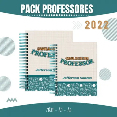 Arquivo Digital - Pack Professor 2022 (agenda e planner )