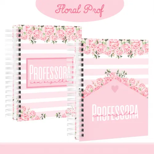 Arquivo Digital - Planner Professora Floral 2023