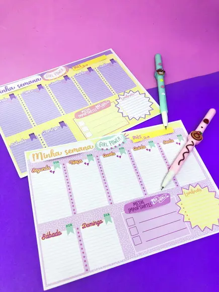 Arquivo Digital - Planner Semanal A5