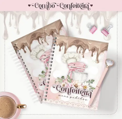 Arquivo Digital - Profissões - Combo Confeiteira 02