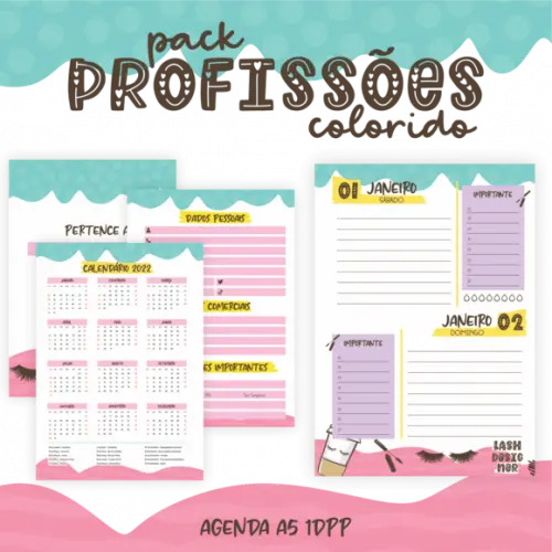 Arquivo Digital - Profissões -combo Lash Designer
